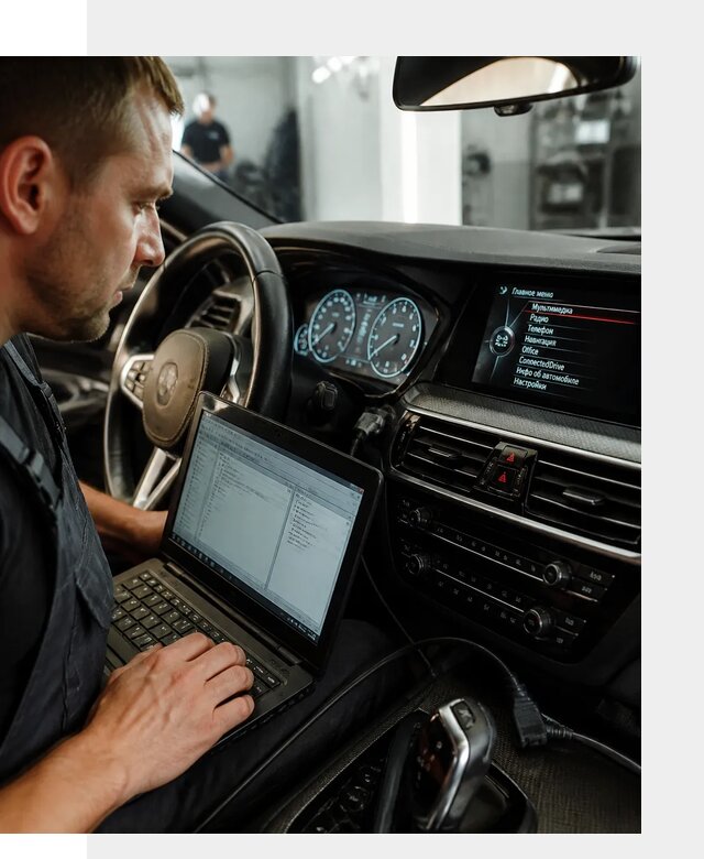 Русификация приборной панели BMW для авто в Волжском от компании