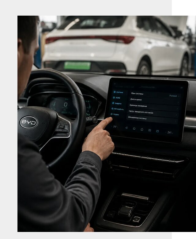 Русификация BYD E2 в Волжском от 15094 р. | ФастМобиль-Влж под ключ