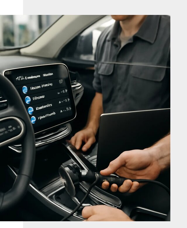 Установка приложений Geely для мультимедиа автомобиля в Волжском