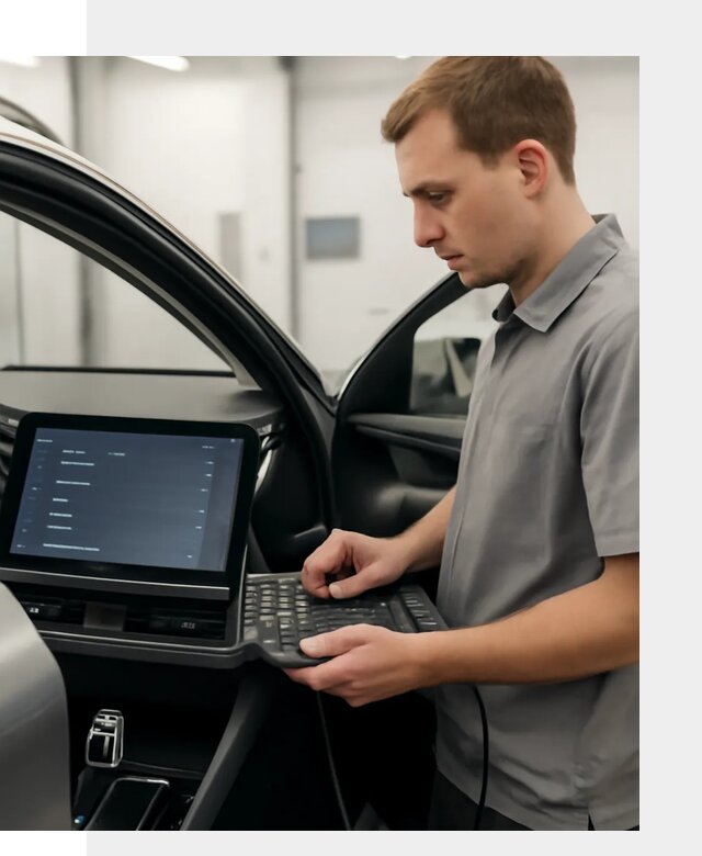 Русификация мультимедиа автомобилей Lynk Co в Волжском