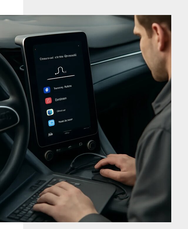 Установка приложений Lynk Co на автомобиль в Волжском